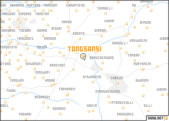 map of Tongsansi