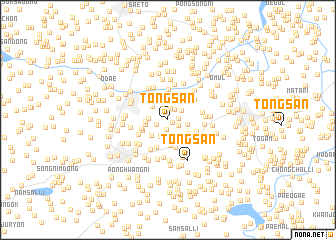 map of Tongsan