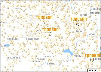 map of Tongsan