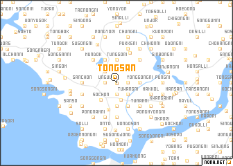 map of Tongsan