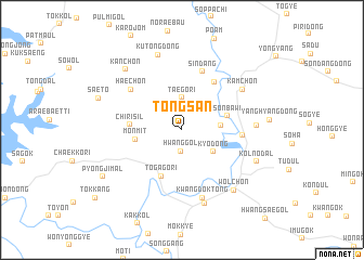 map of Tongsan