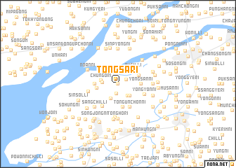 map of Tongsa-ri