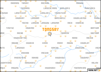 map of Tông Say