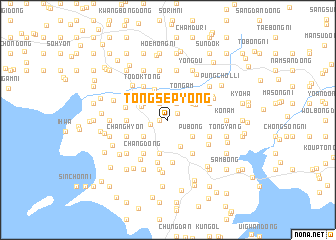 map of Tongsep\