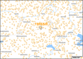 map of Tongsin