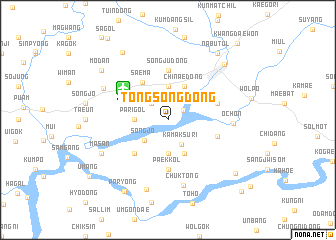 map of Tongsong-dong