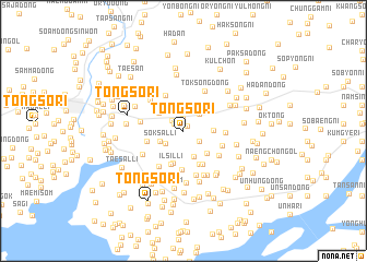 map of Tongso-ri