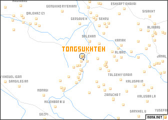 map of Tong Sūkhteh