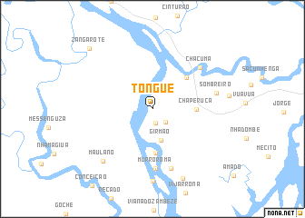 map of Tongué