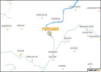 map of Tongwan