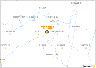 map of Tongwe
