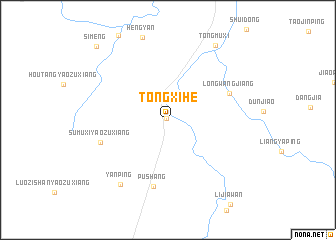 map of Tongxihe