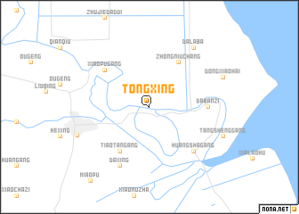 map of Tongxing