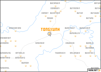 map of Tong Xưnh