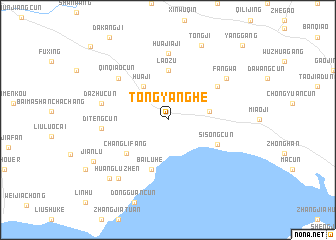 map of Tongyanghe