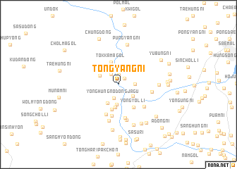 map of Tongyang-ni