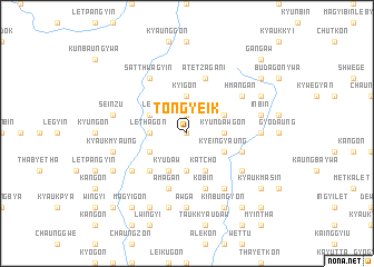 map of Tongyeik