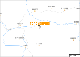 map of Tongyouping