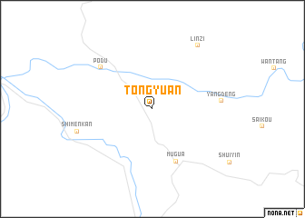 map of Tongyuan