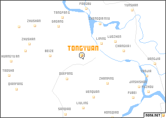 map of Tongyuan