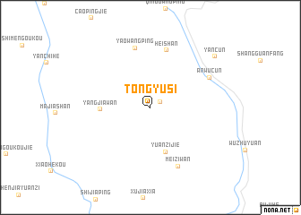 map of Tongyusi