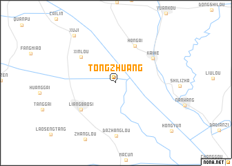 map of Tongzhuang
