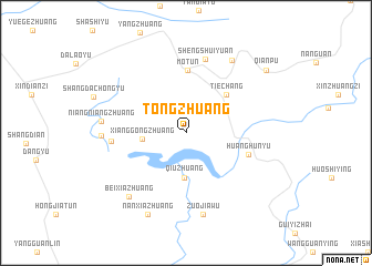 map of Tongzhuang