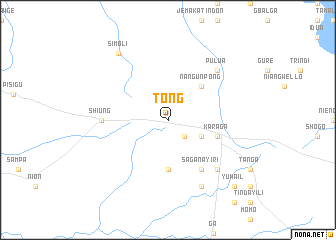 map of Tong