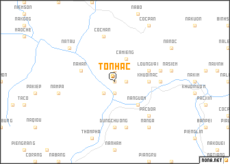 map of Ton Hac