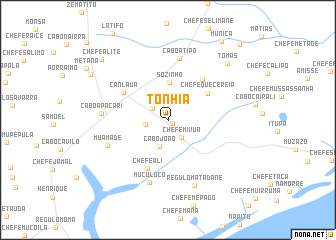 map of Tonhia