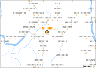 map of Tonhong