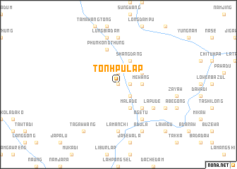 map of Tonhpulap