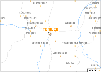 map of Tonilco