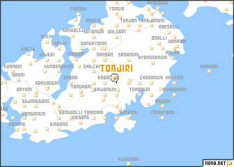 map of Tonji-ri