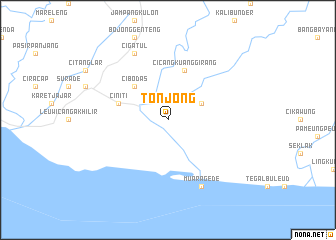map of Tonjong