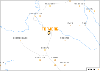 map of Tonjong