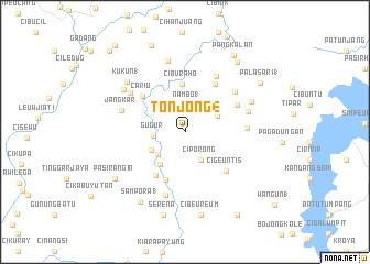 map of Tonjong 4