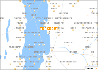 map of Tonkadey