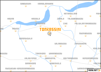 map of Tonkassimi