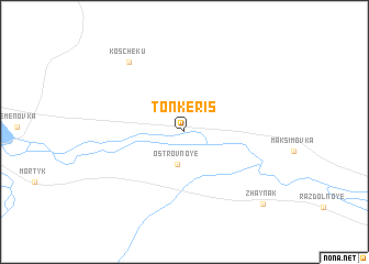 map of Tonkeris