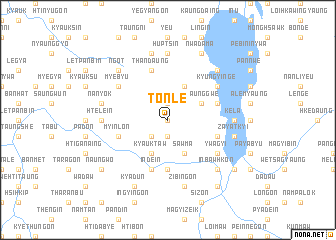 map of Tonle