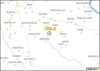 map of Tonlo