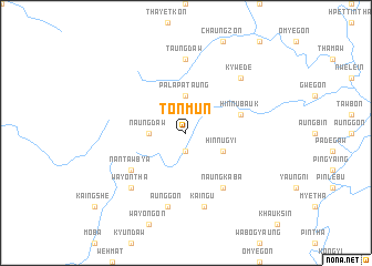 map of Tonmun