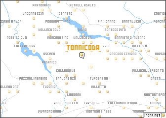 map of Tonnicoda