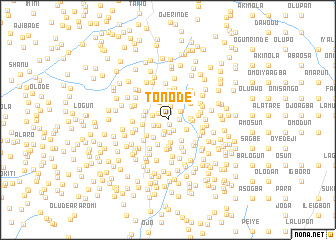 map of Tonode