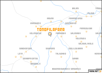 map of Tonofilafara