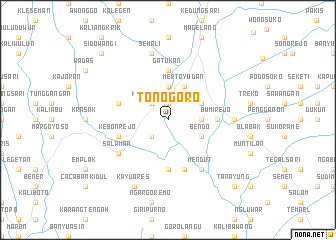 map of Tonogoro