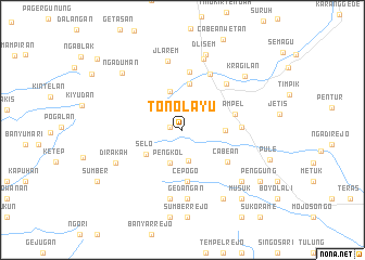 map of Tonolayu