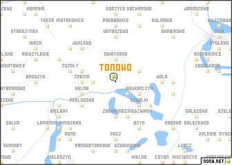 map of Tonowo