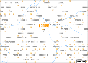 map of Tonpe